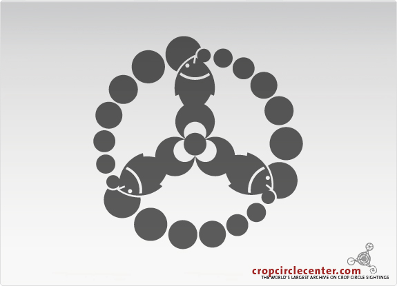 2009年6月8日英国Bishops Cannings麦田怪圈