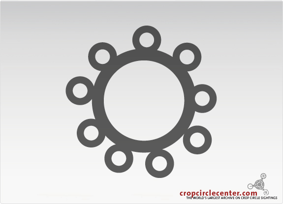 2009年6月23日英国Milk Hill麦田怪圈