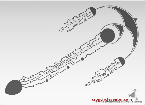 2009年6月27日英国Alton Priors麦田怪圈