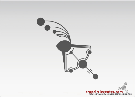 2009年6月21日英国Milk Hill麦田怪圈