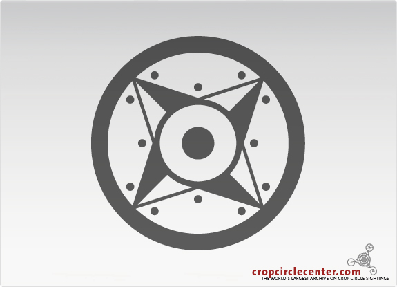 2009年7月14日英国Hinton Admiral麦田怪圈