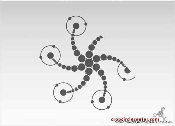 2009年7月19日英国Martinsell Hill麦田怪圈