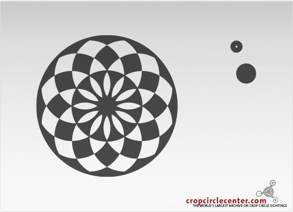 2009年7月33日比利时Aalst麦田怪圈