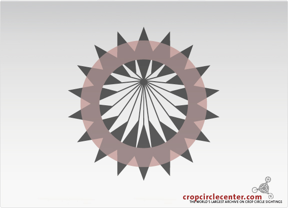 2009年7月10日英国All Cannings麦田怪圈