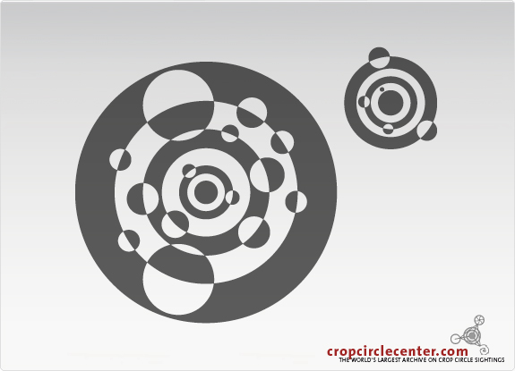 2009年8月6日英国Yatesbury麦田怪圈