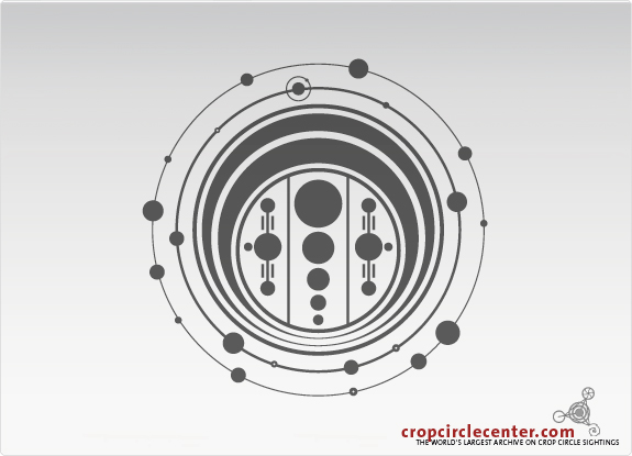 2009年8月6日英国Windmill Hill麦田怪圈