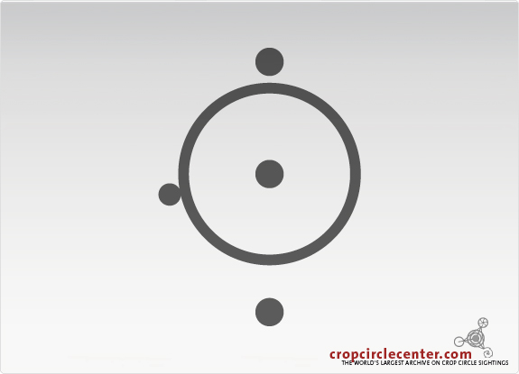 2009年8月8日荷兰Hoeven麦田怪圈