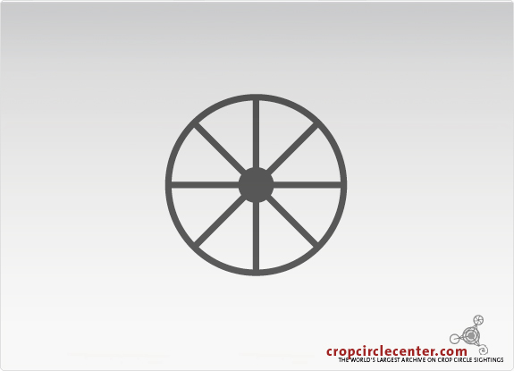 2009年8月4日英国Wheaton Aston麦田怪圈