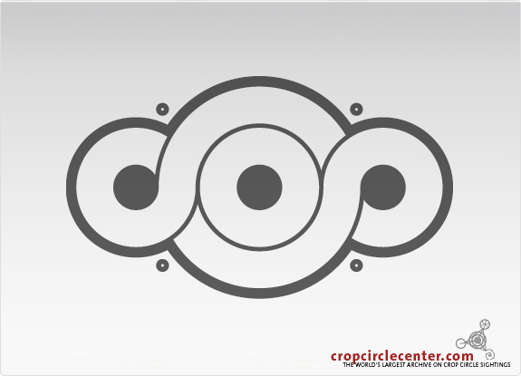 2009年8月8日英国Alton Priors麦田怪圈