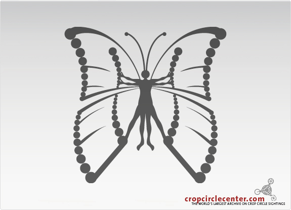 2009年8月7日荷兰Wilhelminapolder麦田怪圈