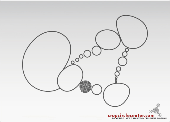 2009年12月19日荷兰Hoeven麦田怪圈