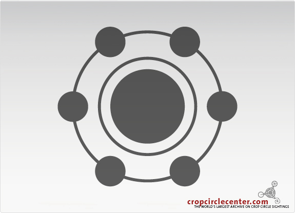 2010年5月2日意大利Bagnolo Mella麦田怪圈