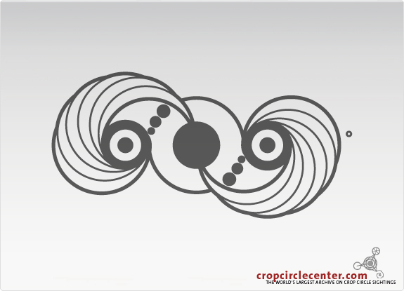 2010年5月9日英国Stonehenge麦田怪圈