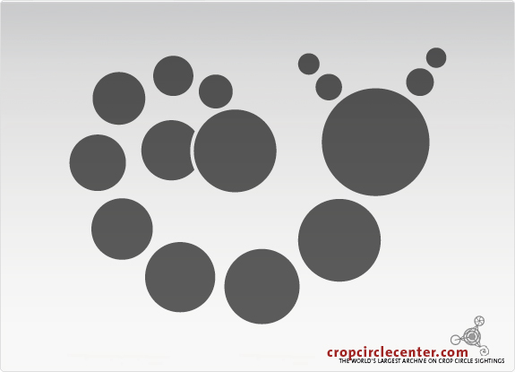 2010年5月26日意大利Montegranaro麦田怪圈