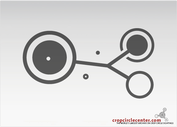 2010年6月29日德国Kaldauen麦田怪圈