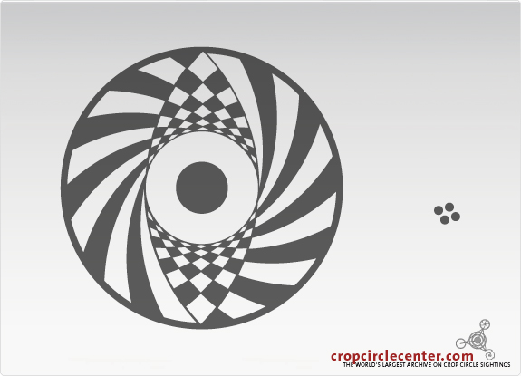 2010年6月25日英国Ufton麦田怪圈