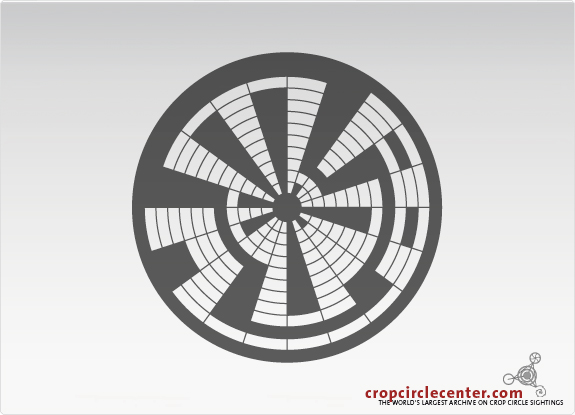 2010年6月21日英国Oare麦田怪圈