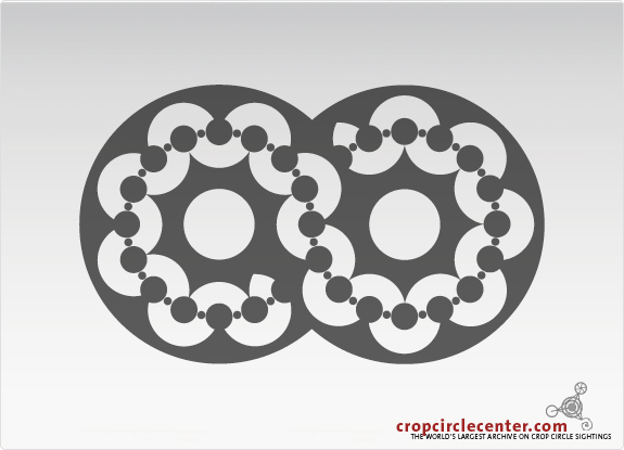 2010年6月16日英国Chirton Bottom麦田怪圈