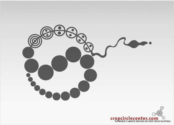 2010年6月12日英国Walbury Hill麦田怪圈