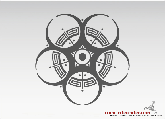 2010年7月25日英国Roundway Hill麦田怪圈