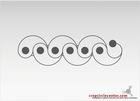 2010年7月5日英国Sutton Bank麦田怪圈