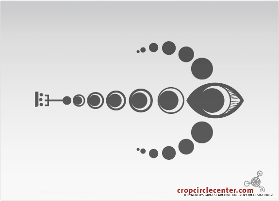 2010年7月25日英国Alton Barnes麦田怪圈