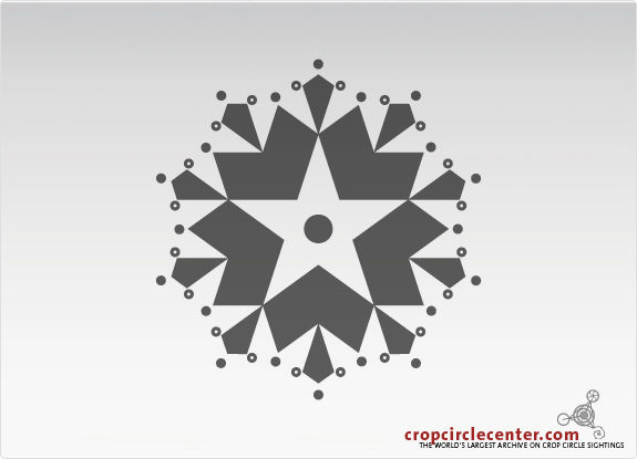 2010年7月3日英国Chisbury麦田怪圈