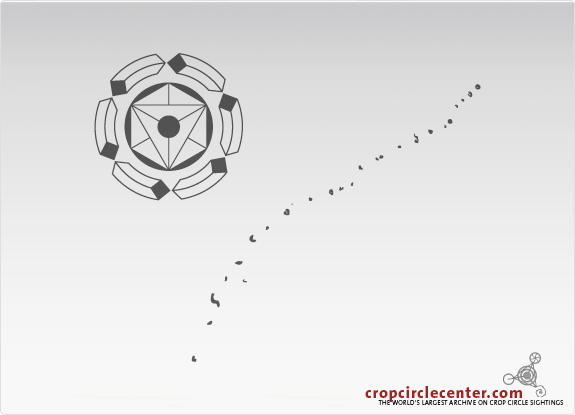 2010年8月9日英国Horton麦田怪圈