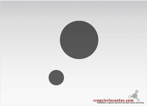 2010年8月6日英国Yatesbury麦田怪圈