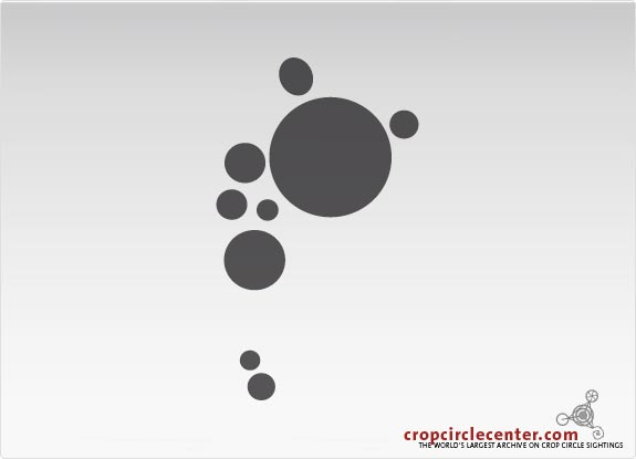 2011年4月28日荷兰Hoeven麦田怪圈