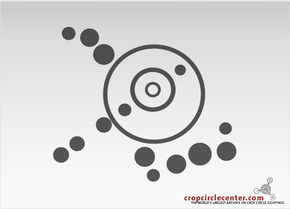 2011年5月9日荷兰Hoeven麦田怪圈