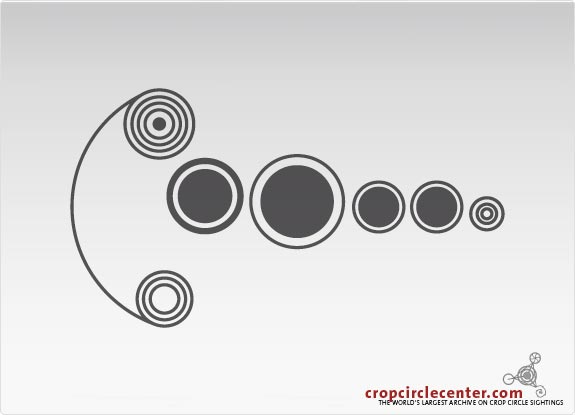 2011年5月30日俄罗斯Novoaleksandrovsk麦田怪圈