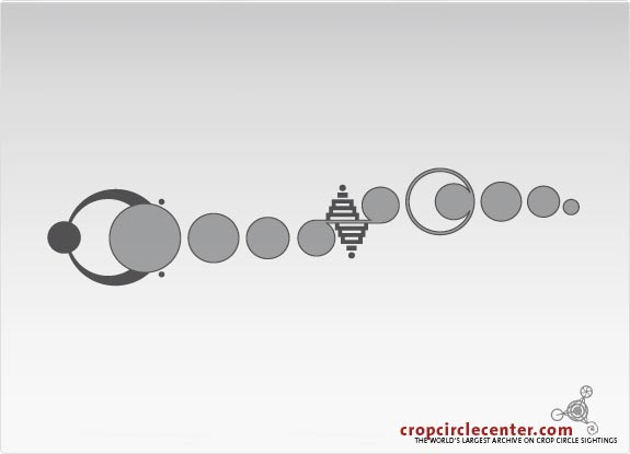 2011年5月29日英国ÂHackpen Hill麦田怪圈