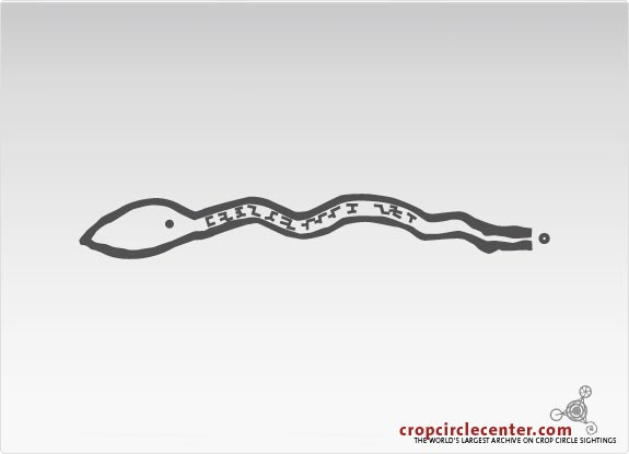 2011年6月1日英国Wilton Windmill麦田怪圈