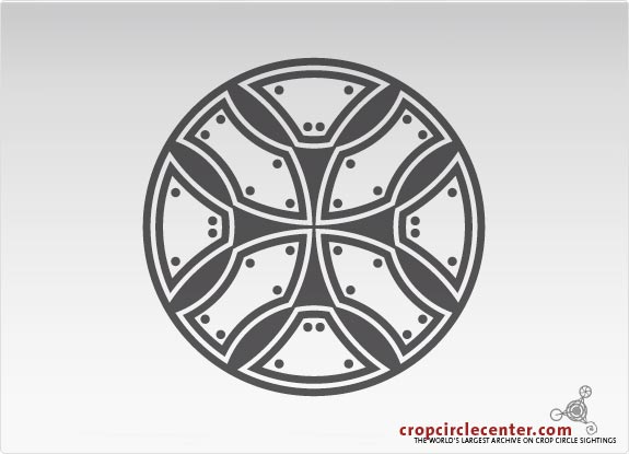 2011年6月21日英国Westwoods麦田怪圈