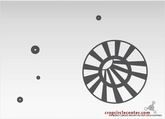 2011年6月28日英国Allington麦田怪圈