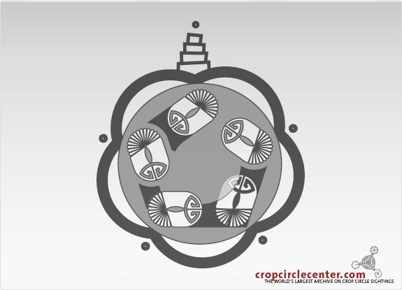 2011年7月5日英国ÂTor di Sordi麦田怪圈