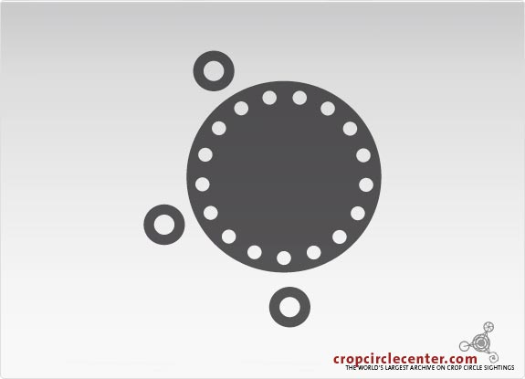 2011年7月26日英国Alton Barnes麦田怪圈