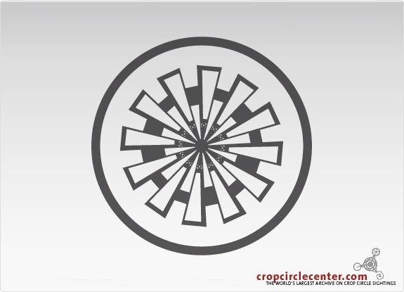 2011年8月7日英国Rockley麦田怪圈