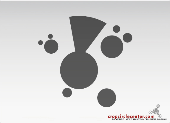 2011年11月6日巴西Ipuacu麦田怪圈