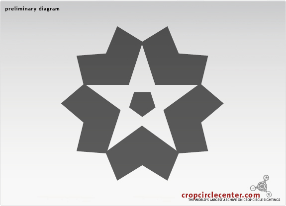 2012年5月5日意大利Riesi麦田怪圈