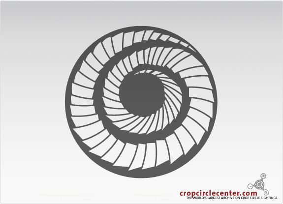 2012年5月20日意大利Bracciano麦田怪圈