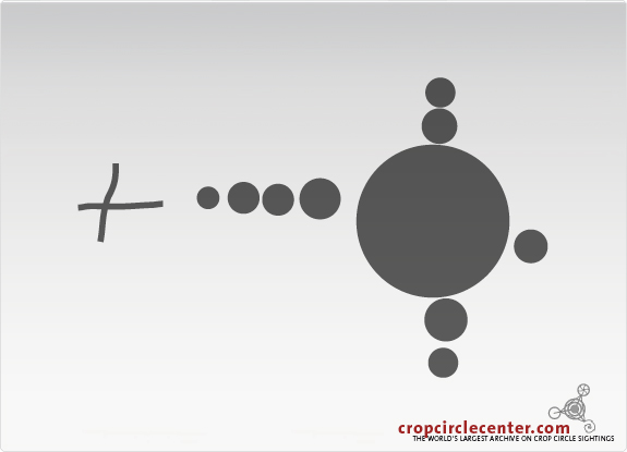 2012年5月18日荷兰Hoeven麦田怪圈