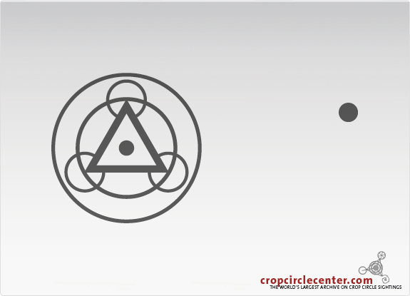 2012年6月11日法国ChÃ©cy麦田怪圈