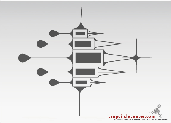 2012年6月29日英国Stanton St Bernard麦田怪圈