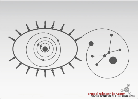 2012年6月17日意大利Santena麦田怪圈