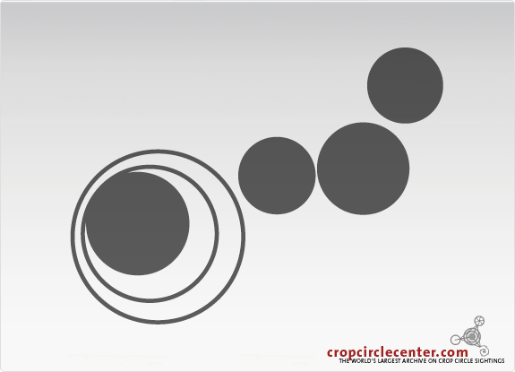 2012年7月25日英国Hinton Parva麦田怪圈