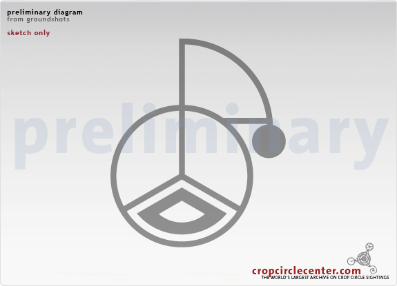 2012年7月6日意大利Corneto di Toano麦田怪圈