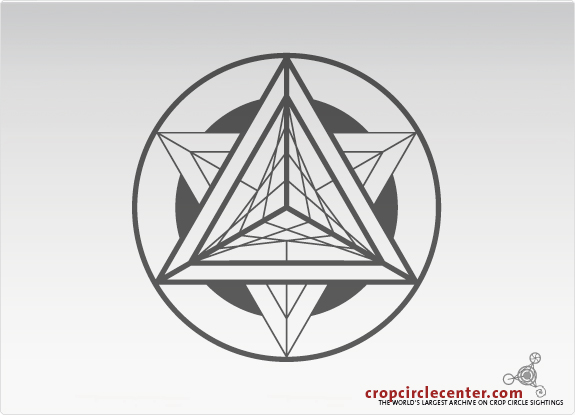 2012年7月1日英国Wanborough Plain麦田怪圈