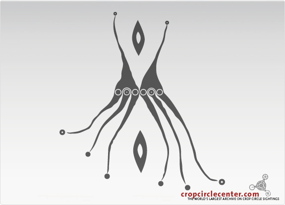 2012年7月26日英国East Kennett麦田怪圈